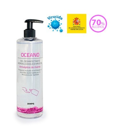 Gel hydroalcoolique 500 ml - Made in Europe