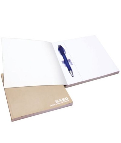 Bloc-notes 185 x 185 mm espace stylo - Made in france